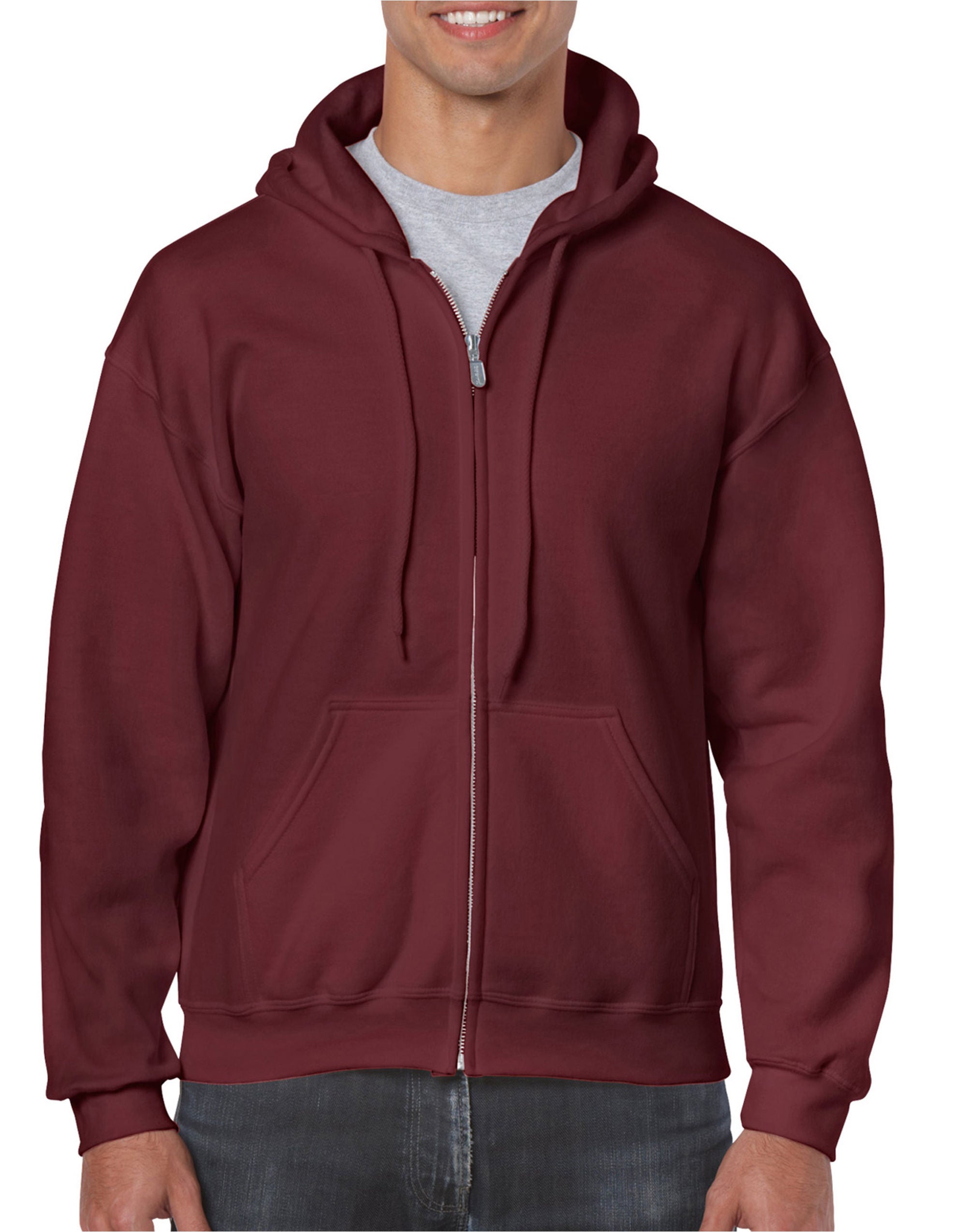 Gildan Heavy Blend™ Adult Full Zip Hoodie Sweatshirt 18600