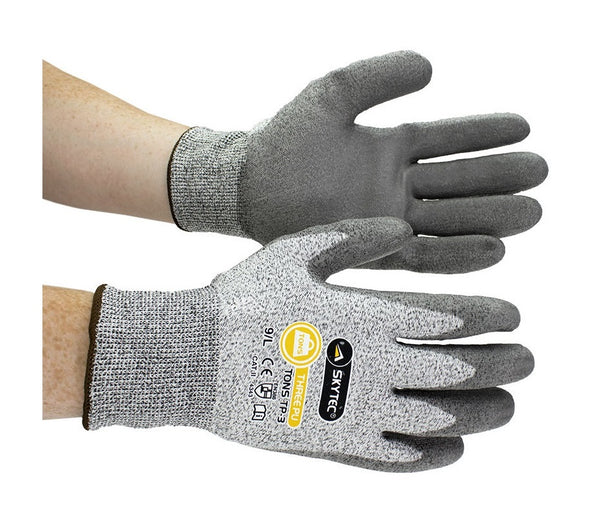 Skytec Tons 3 TP-3 Level B Cut Resistant Work Safety Protection Gloves