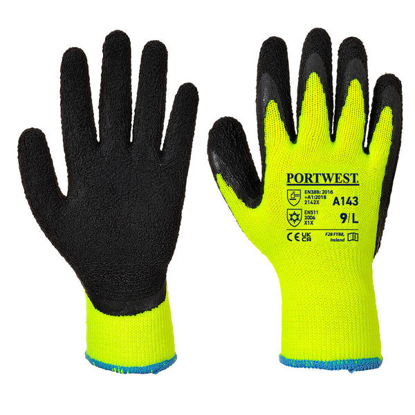 Thermal Soft Grip Work Safety Glove A143