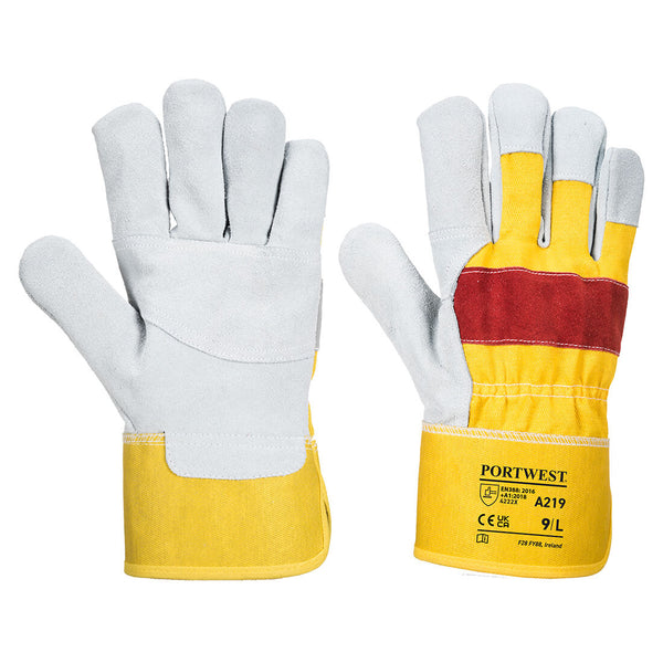 Classic Chrome Work Safety Rigger Glove A219