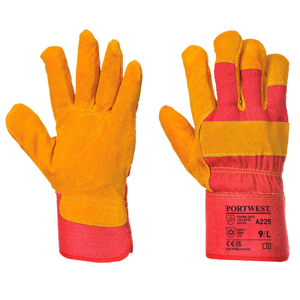 Fleece Lined Work Safety Rigger Glove A225