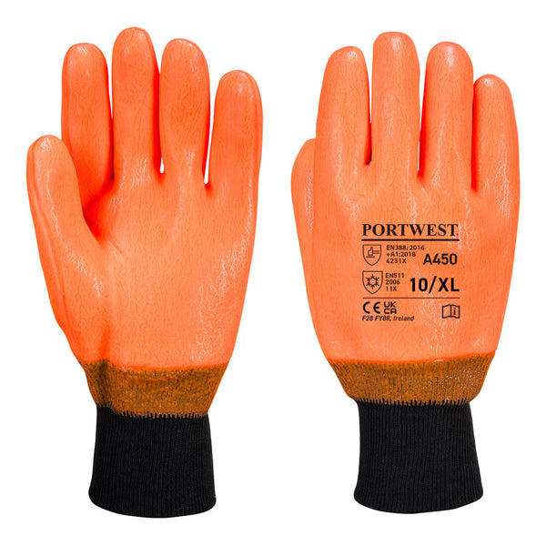 Weatherproof Hi-Vis Work Safety Glove A450