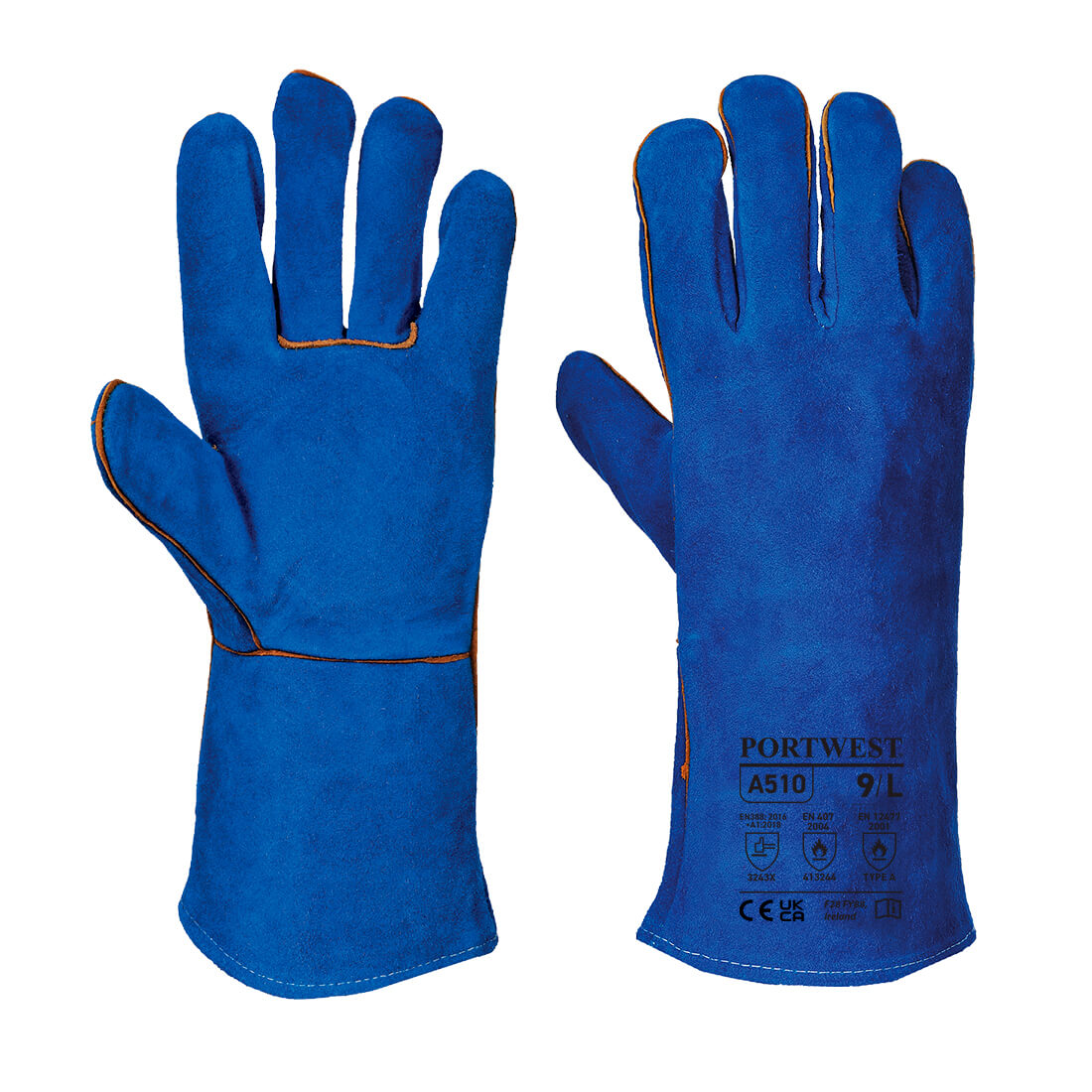 Portwest 14" Welders Glove Gauntlet A510