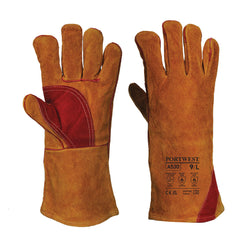 Reinforced Welding Work Safety Glove Gauntlet A530