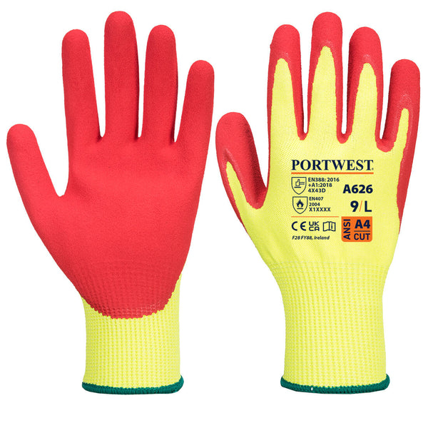 Vis-Tex HR Cut Work Safety Glove - Nitrile A626
