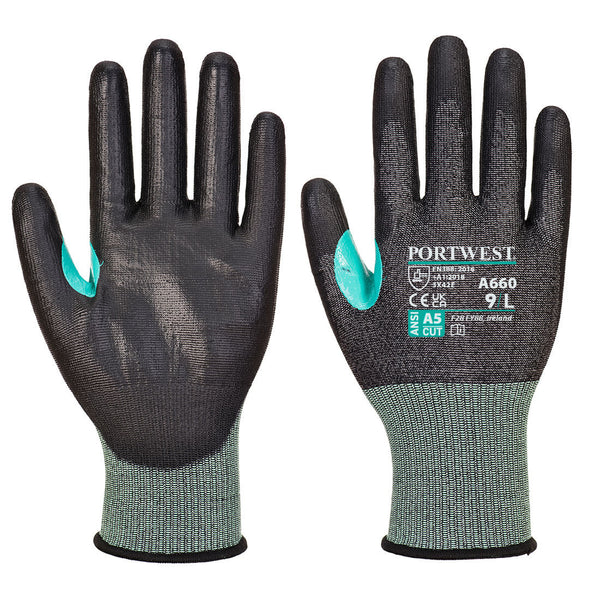 CS Cut E18 PU Work Safety Glove A660