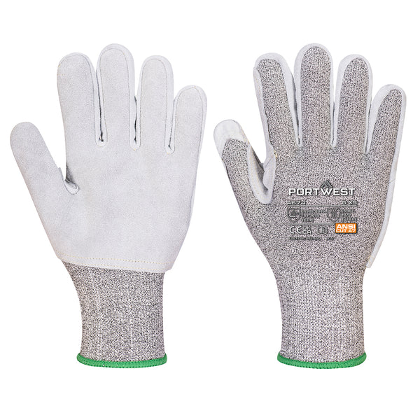 CS Cut F13 Leather Work Safety Glove A674