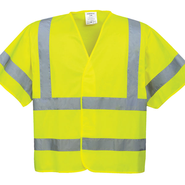 Hi-Vis Short Sleeved Safety Vest C471