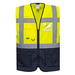 Warsaw Hi-Vis Contrast Executive Safety Vest  C476