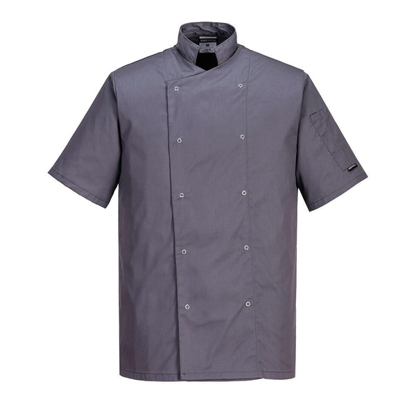 Cumbria Chefs Jacket Short Sleeve C733
