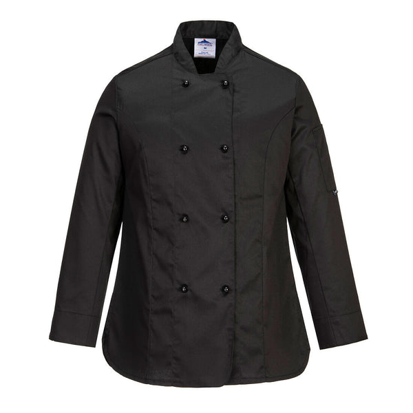 Rachel Women's Chefs Jacket Long Sleeve C837