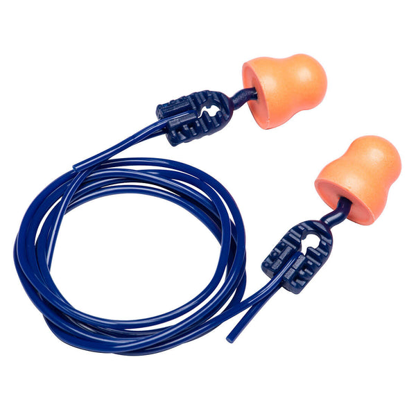 Easy Fit PU Ear Plugs Corded (200 Pairs) EP12