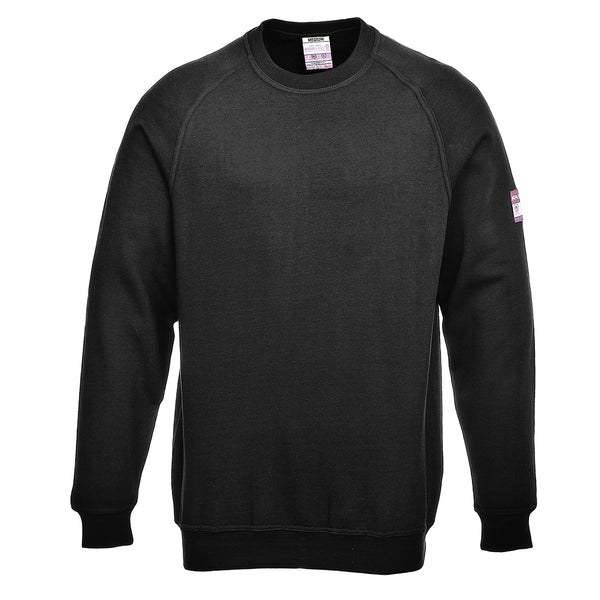 Flame Resistant Anti-Static Long Sleeve Sweatshirt FR12