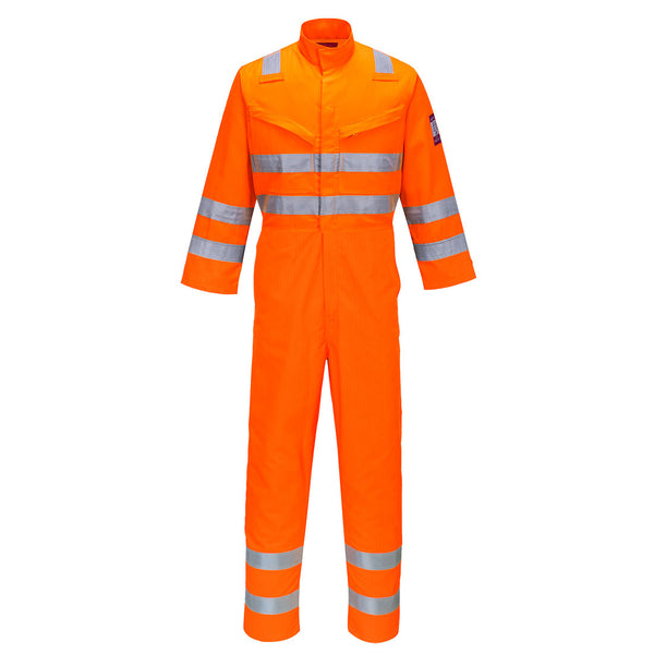Modaflame RIS Orange Flame Resistant Work Protection Coverall MV91