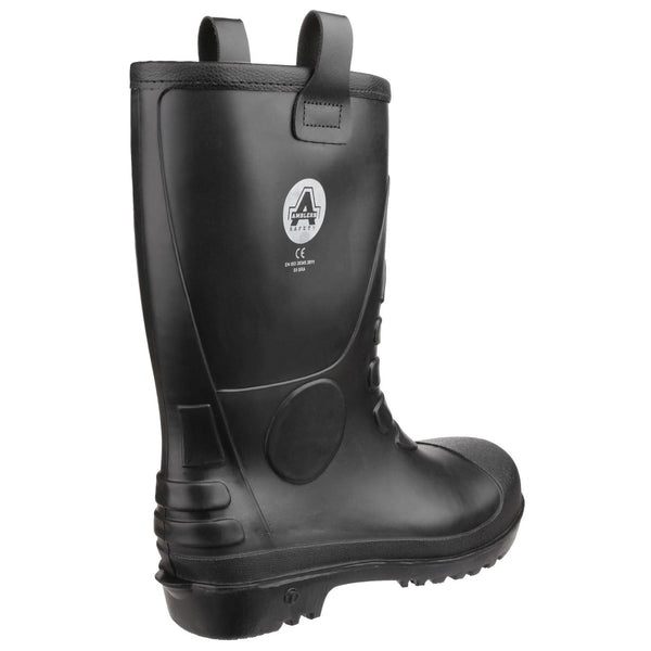 Amblers Safety Unisex  FS90 Waterproof PVC Pull on Safety Rigger Boot