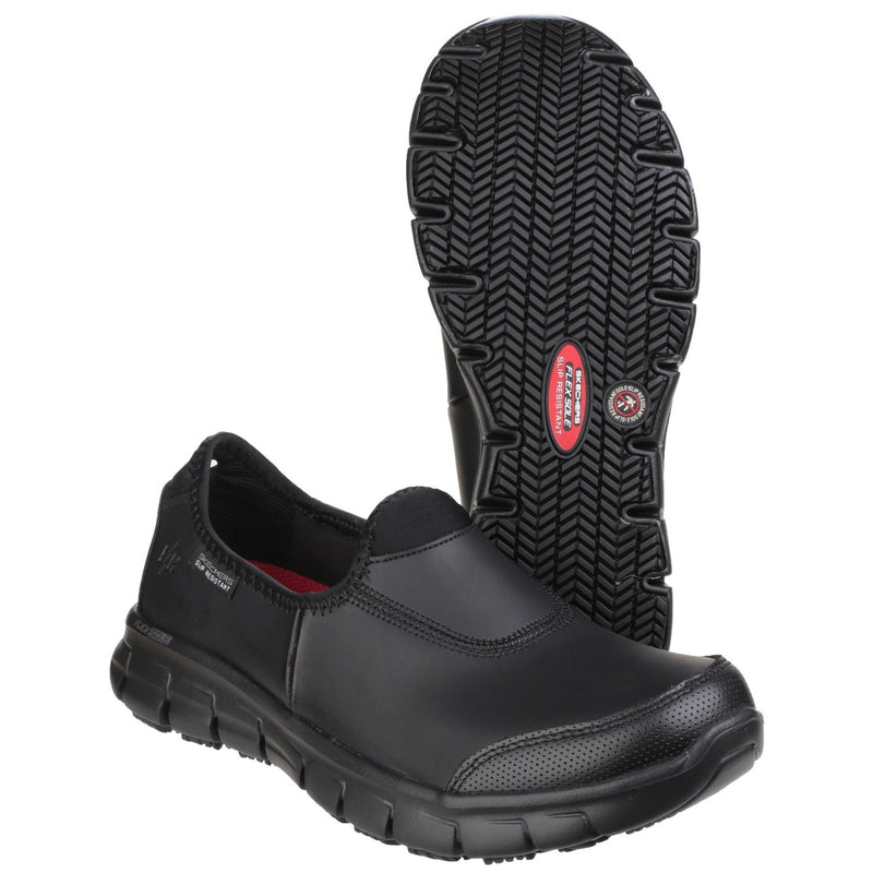 Skechers Ladies Sure Track Slip Resistant Occupational Shoe