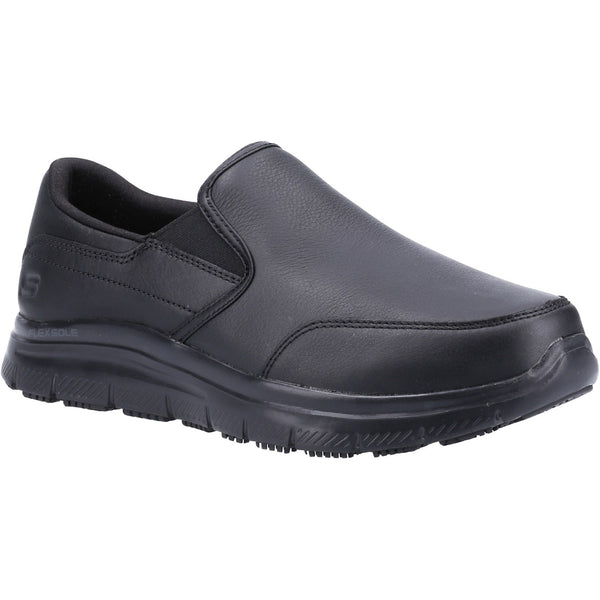 Skechers Men's Bronwood Wide Slip Resistant Occupational Shoe