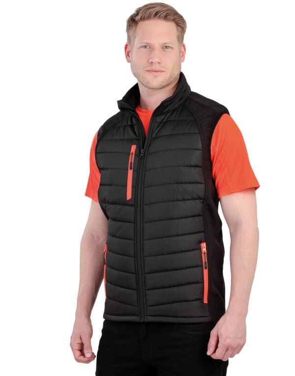 Result Genuine Recycled Compass Pad Softshell Gilet R238X R238X