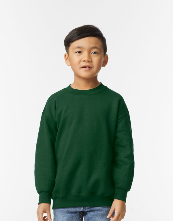 Gildan Heavy Blend™ Youth Crewneck Sweatshirt 18000B 18000B