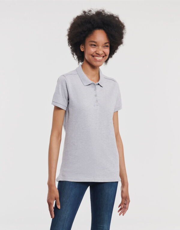 Russell Ladies' Tailored Stretch Polo R567F R567F