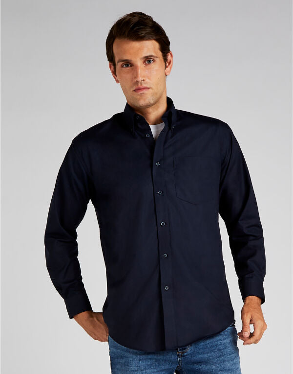 Kustom Kit Classic Fit Long Sleeve Workwear Oxford Shirt KK351 KK351