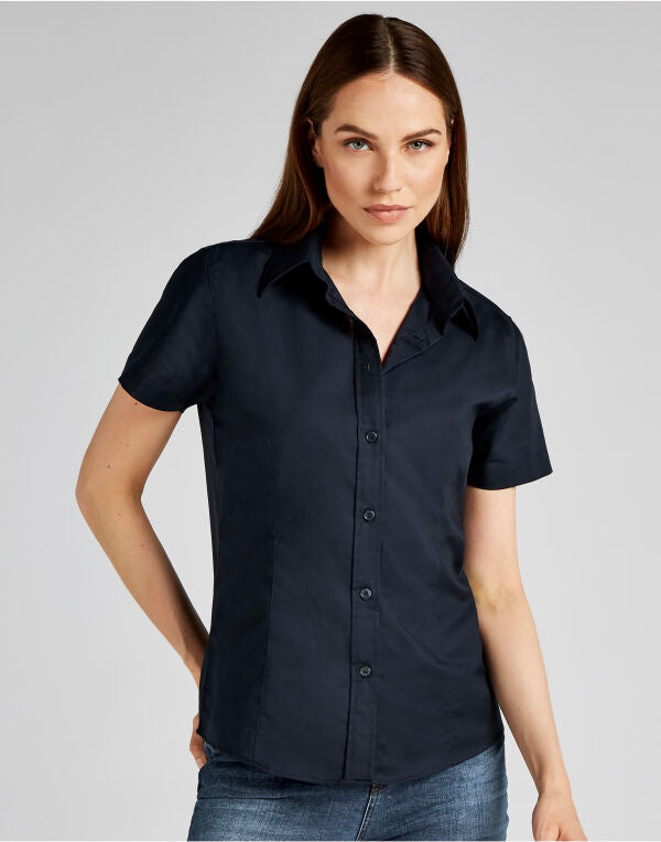 Kustom Kit Tailored Fit Short Sleeve Workwear Oxford Shirt KK360 KK360