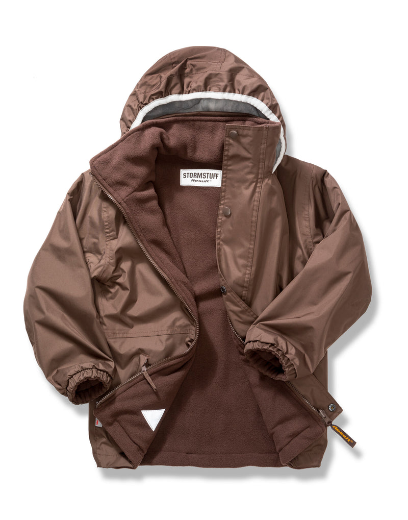 Result Kid's Reversible StormDri 4000 Fleece Jacket R160JY