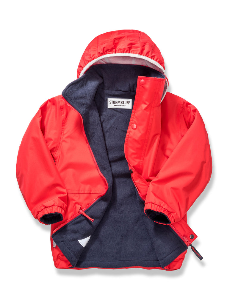 Result Kid's Reversible StormDri 4000 Fleece Jacket R160JY