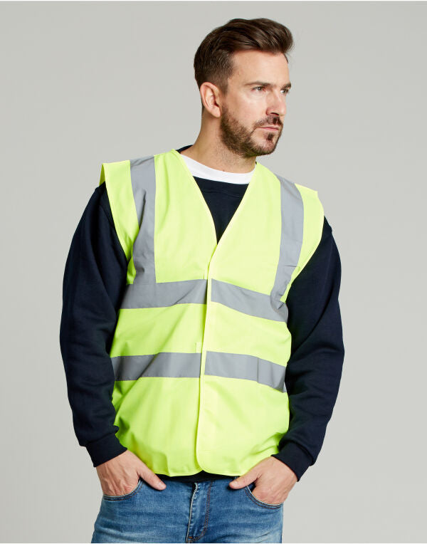 Ultimate Clothing Company UCC 4-Band Safety Waistcoat Class 2 UCC054-542 UCC054-542