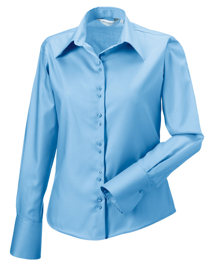 Russell Collection Ladies' Long Sleeve Ultimate Non-Iron Shirt 956F
