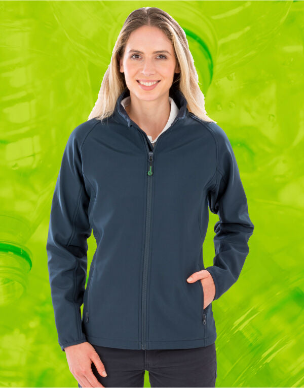 Result Genuine Recycled Ladies' Recycled 2-Layer Printable Softshell  R901F R901F