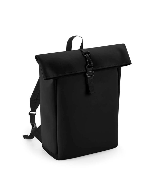 Bagbase Matte PU Roll-Top Backpack BG335