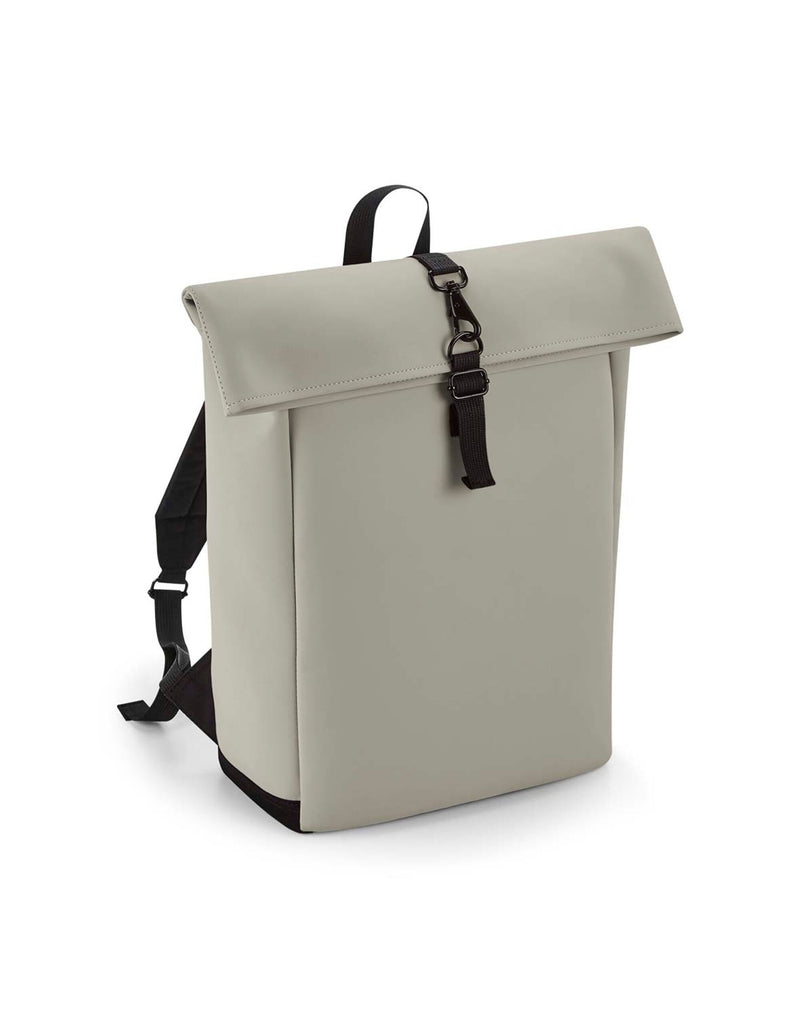 Bagbase Matte PU Roll-Top Backpack BG335