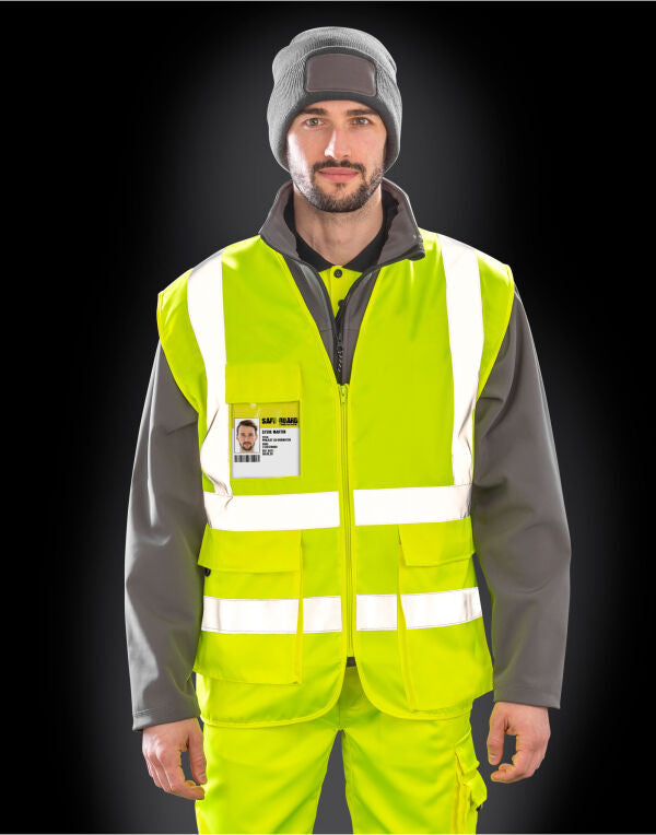 WORK-GUARD by Result Heavy Duty Polycotton Security Vest R477X R477X