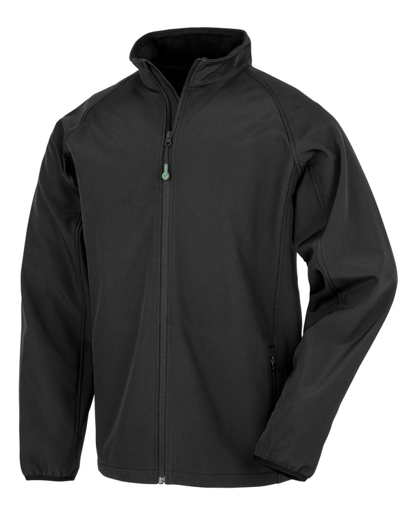 Result Genuine Recycled Men's Recycled 2-Layer Printable Softshell Jacket R901M