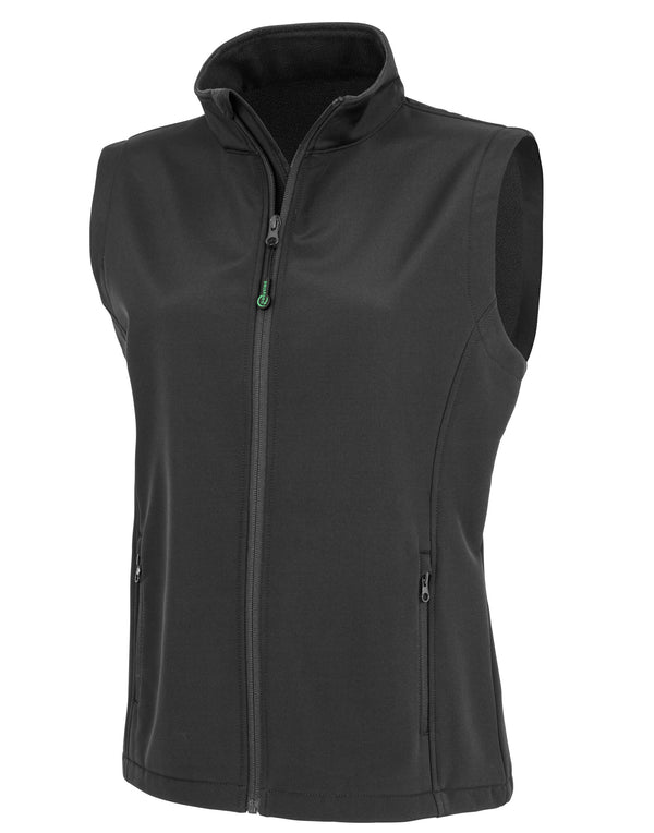 Result Genuine Recycled Ladies' Recycled 2-Layer Printable Softshell Bodywarmer R902F