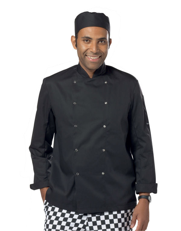 Dennys Long Sleeve Chef's Jacket (BK) DD08C DD08C