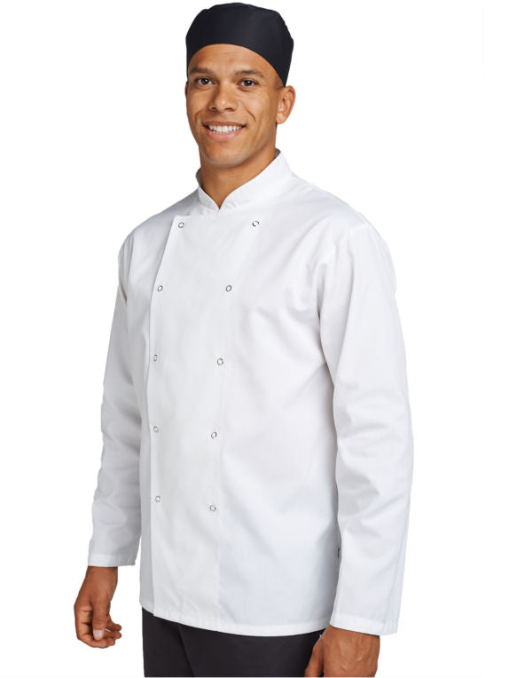 Dennys Budget Long Sleeve Chefs Jacket DD70 DD70