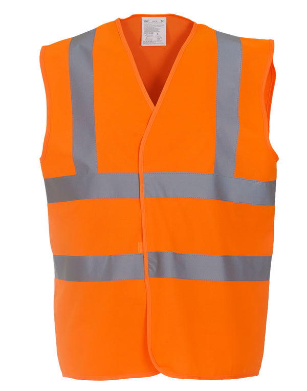 Yoko Hi-Vis Safety Vest Waistcoat HVW100