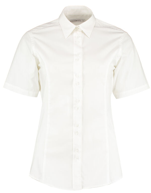 Kustom Kit Tailored Fit Short Sleeve City Shirt KK387 KK387