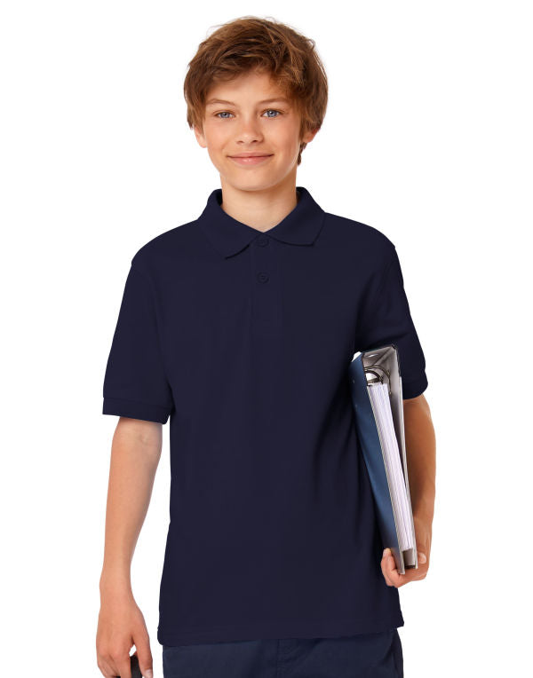 B&C Kid's Safran Short Sleeve Regular Fit Polo PK486 PK486