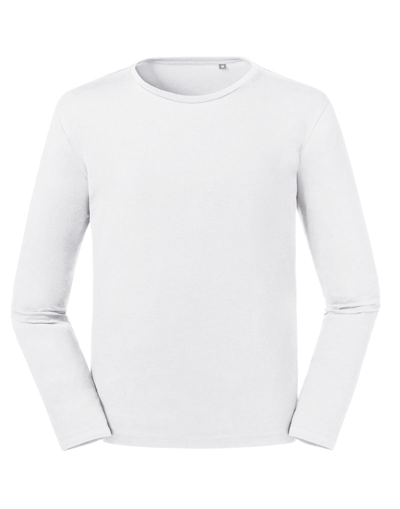 Russell Pure Organic Men's Long Sleeve T R100M