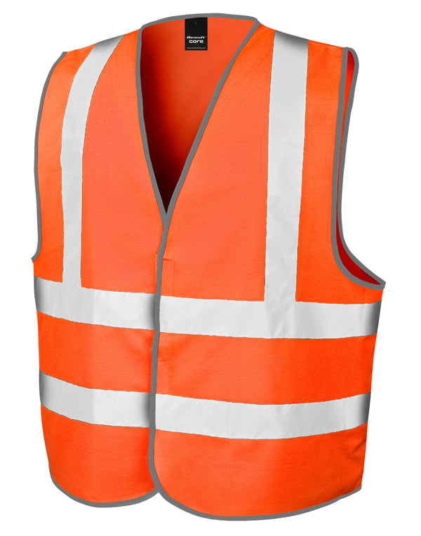 Result Safeguard  Hi-Vis Motorway Safety Vest R201X
