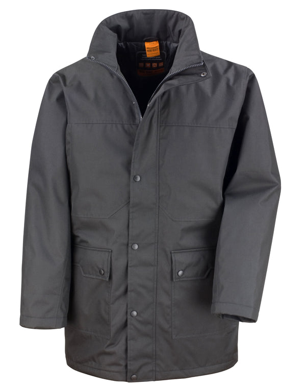 WORK-GUARD by Result Men's Platinum Managers Jacket R307M