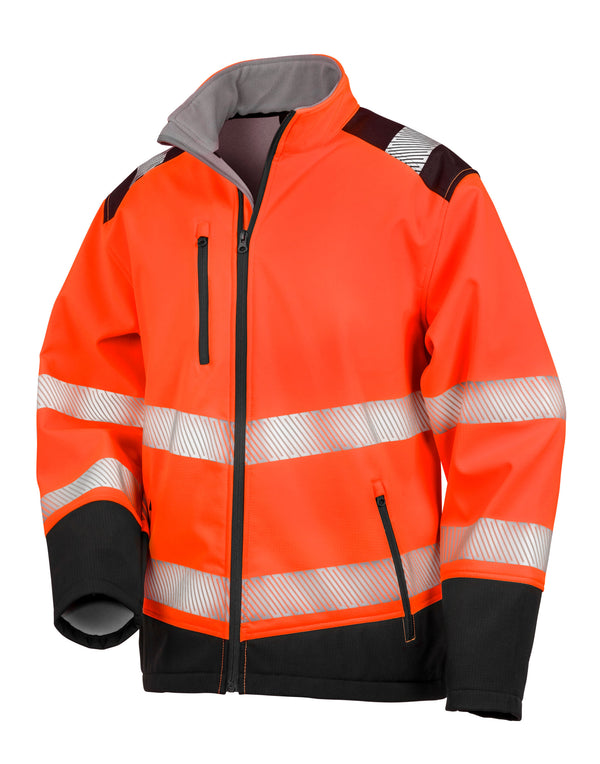 Result Safeguard Printable Ripstop Safety Softshell R476X