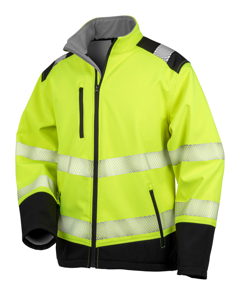 Result Safeguard Printable Ripstop Safety Softshell R476X