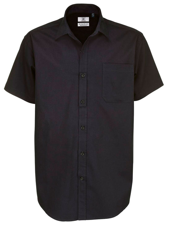 B&C Men's Sharp Short Sleeve Shirt SMT82