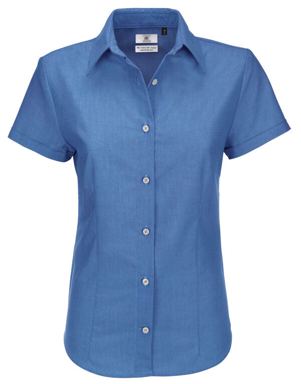 B&C Women's Oxford Short Sleeve Shirt SWO04 SWO04