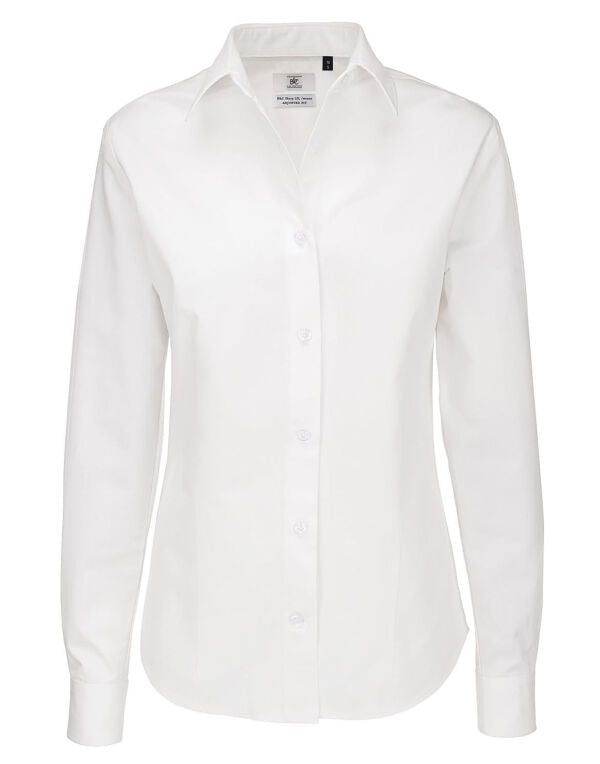B&C Women's Sharp Twill Long Sleeve Shirt SWT83 SWT83