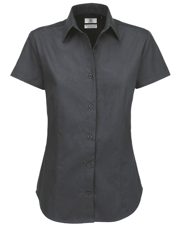B&C Women's Sharp Short Sleeve Twill Shirt SWT84